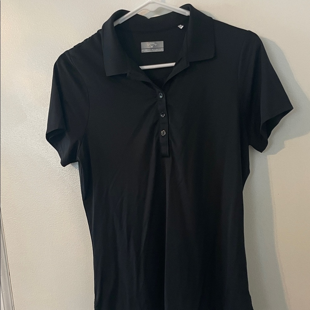 Callaway Women's Black Button Down Shirt